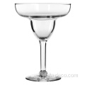 Gorąca sprzedaż Vintage Gold Rim Martini Glass